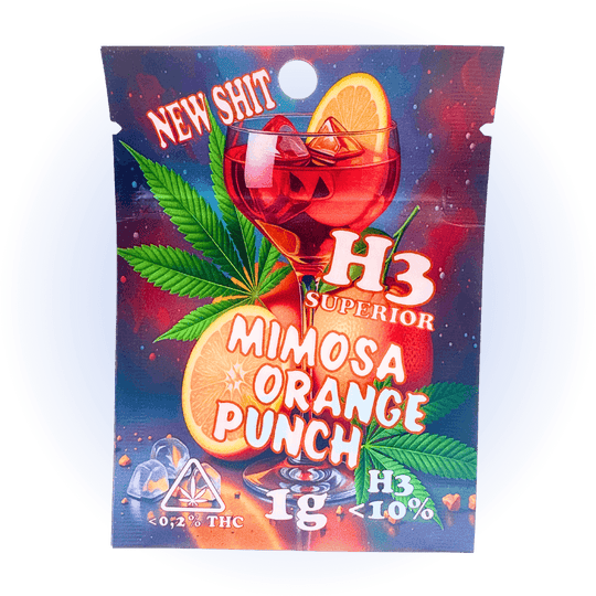 H3 Blüten Mimosa Orange Punch