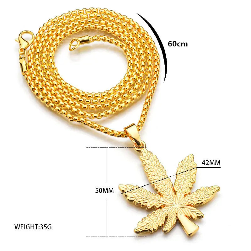 Mini-Pfeife mit Muster in Gold