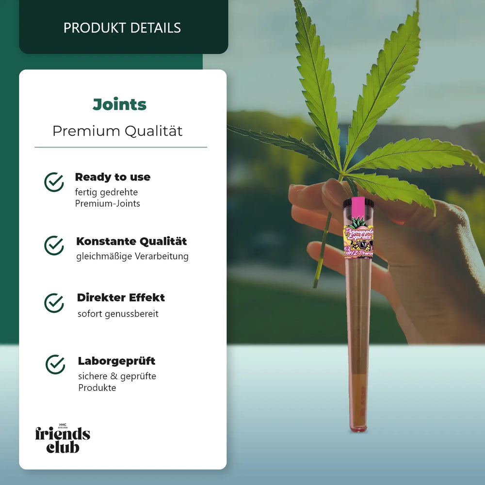 Prerolled HHZ 40% – Pineapple Express