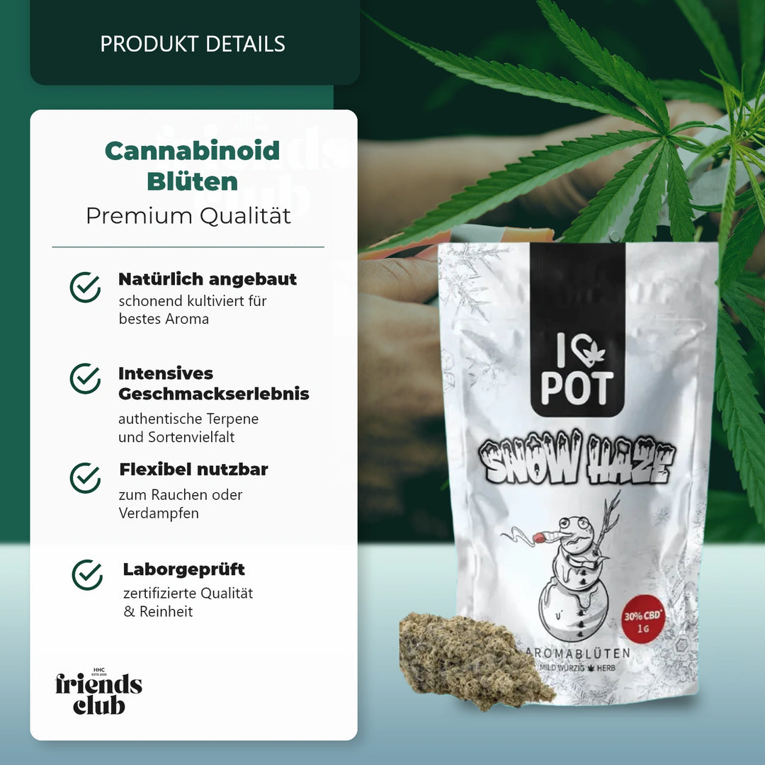 CBD Blüte Snow Kush 1g