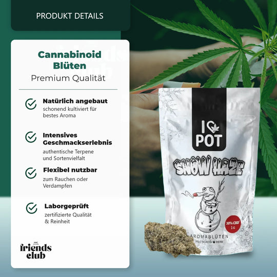 CBD Blüte Snow Kush 1g