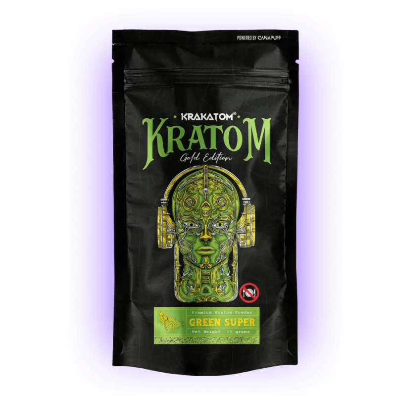 Kratom Powder Green Super - Gold Edition