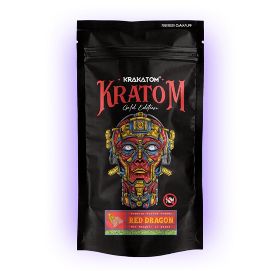 Kratom Powder Red Dragon - Gold Edition
