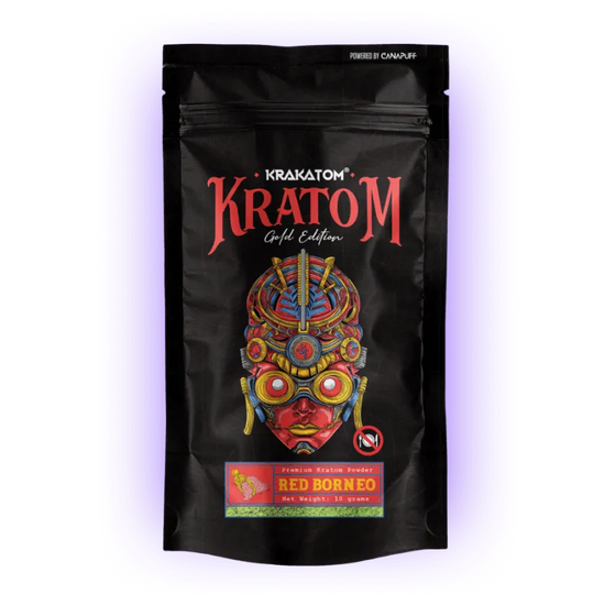 Kratom Pulver - Red Borneo - Gold Edition