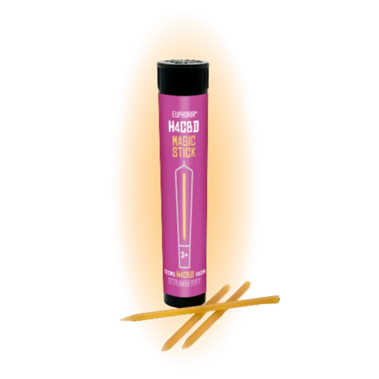 H4CBD Magic Sticks – Strawberry (3× 100 mg)