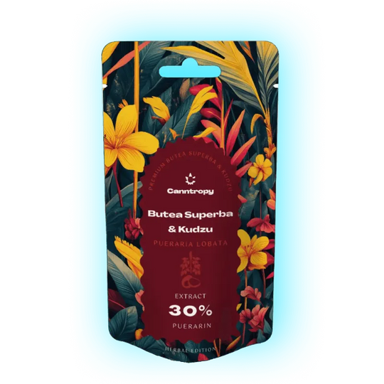 Butea Superba und Kudzu (Pueraria lobata) Extrakt 30 % Puerarin 5g