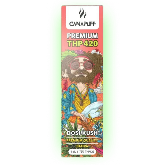 THP420 Vape - Dosi Kush 79% 1ml
