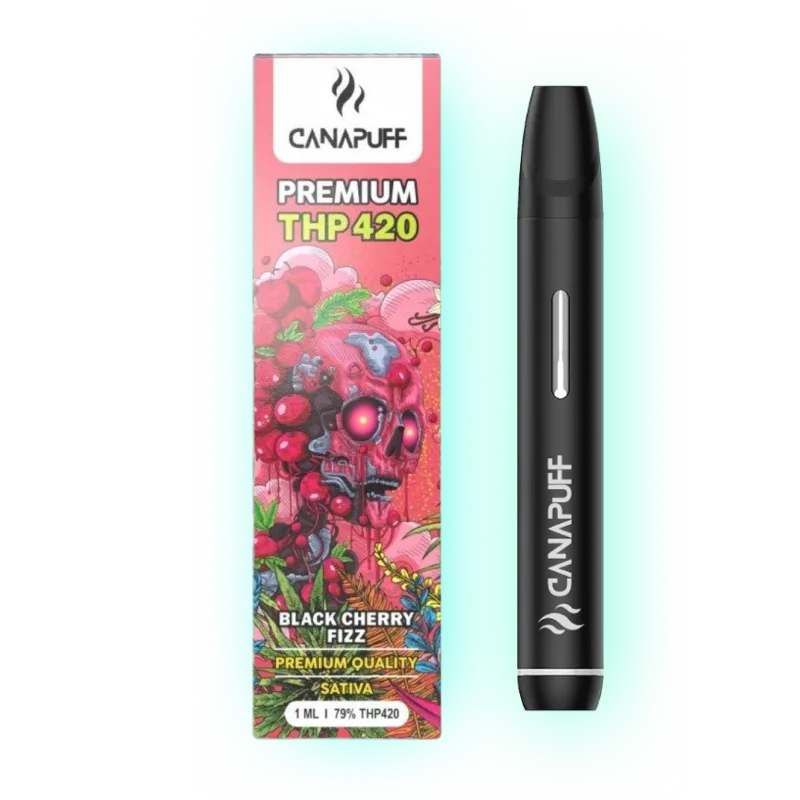 THP420 Vape - Black Cherry Fizz 79% 1ml
