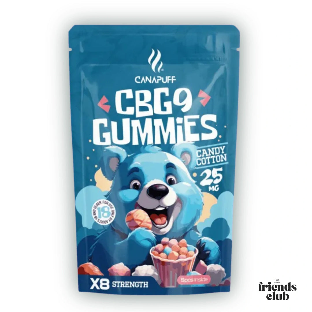 CBG9 Gummibärchen Candy Cotton 5 Stück - hhcfriends