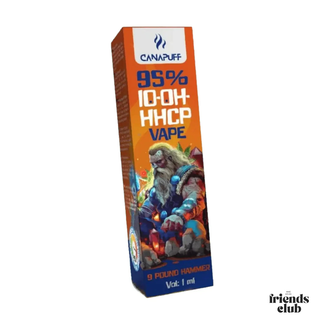 10-OH-P Vape 9 Pound Hammer 95% 1ml - hhcfriends