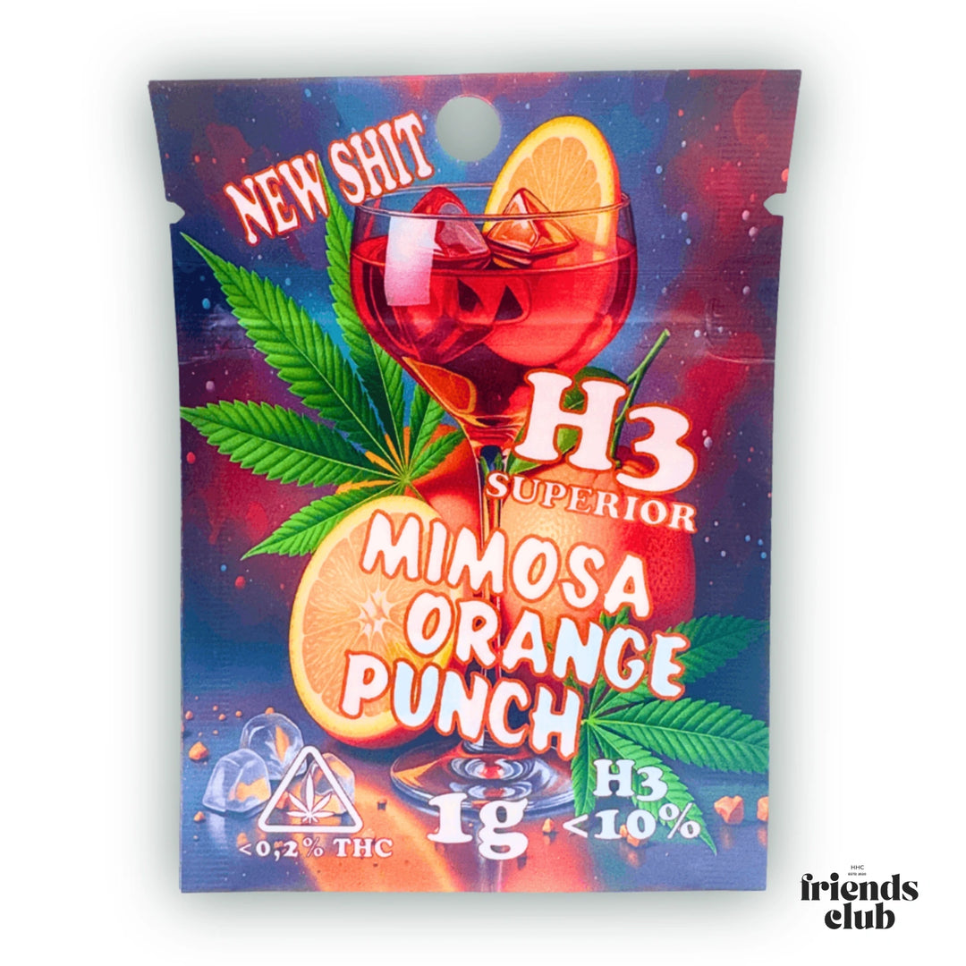 H3 Blüten Mimosa Orange Punch - hhcfriends