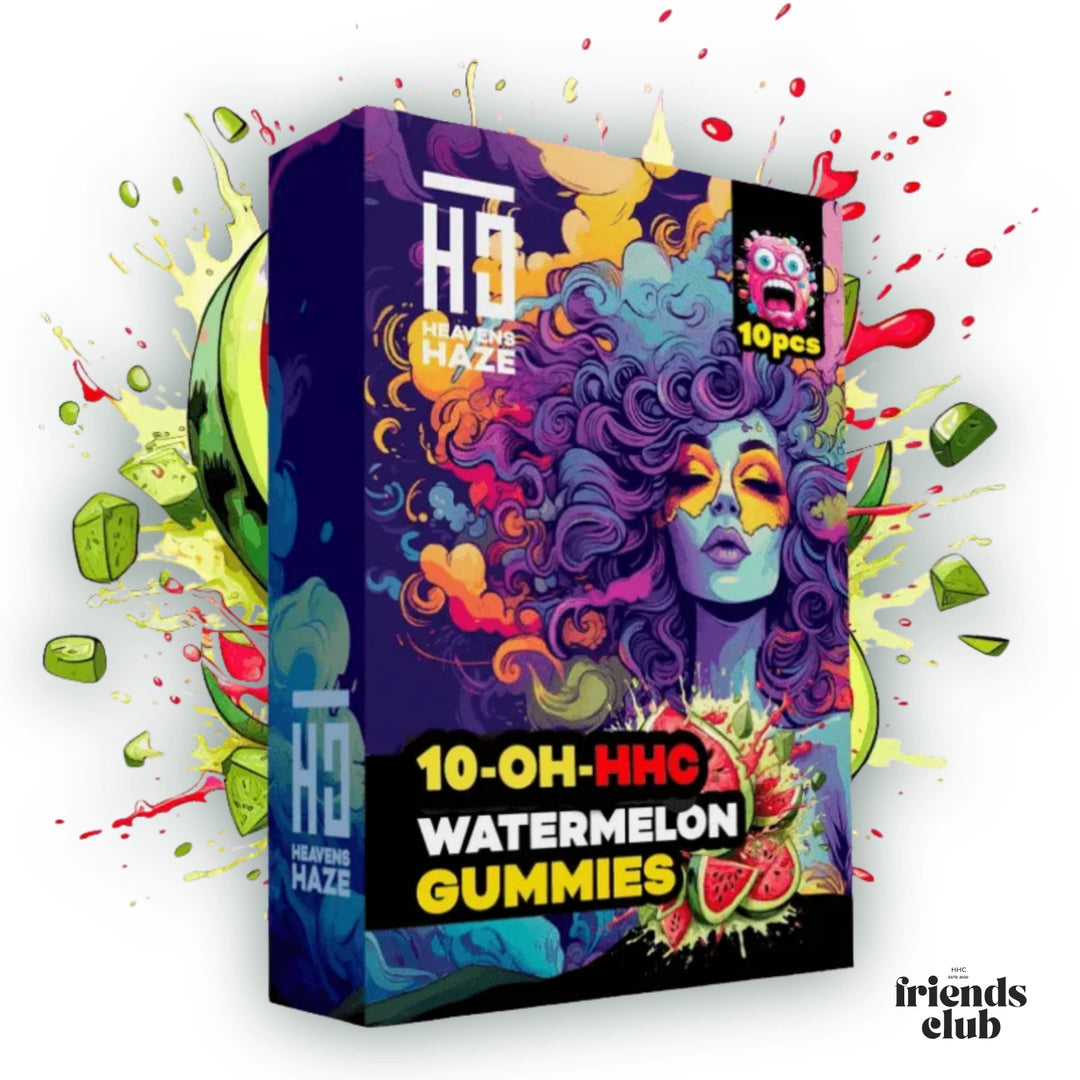 10-OH Gummies Wassermelone 10 Stück - hhcfriends