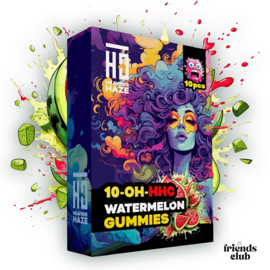 10-OH Gummies Wassermelone 10 Stück - hhcfriends