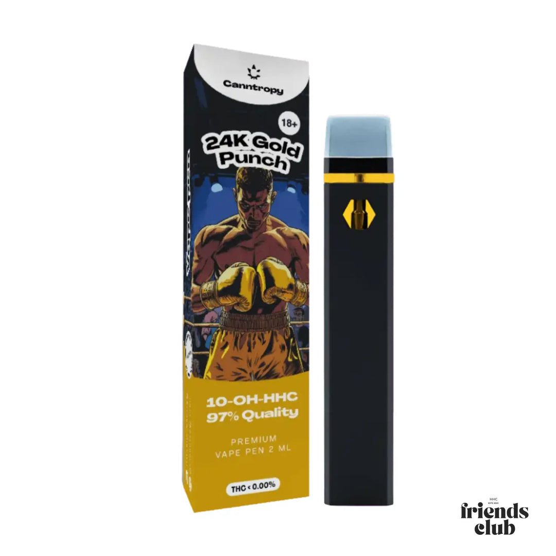 10-OH Vape  24K Gold Punch 97% 2ml - hhcfriends