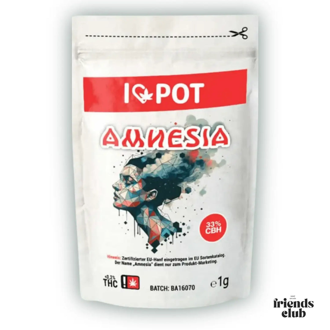 CBH Blüten Amnesia 33% I♥Pot - hhcfriends