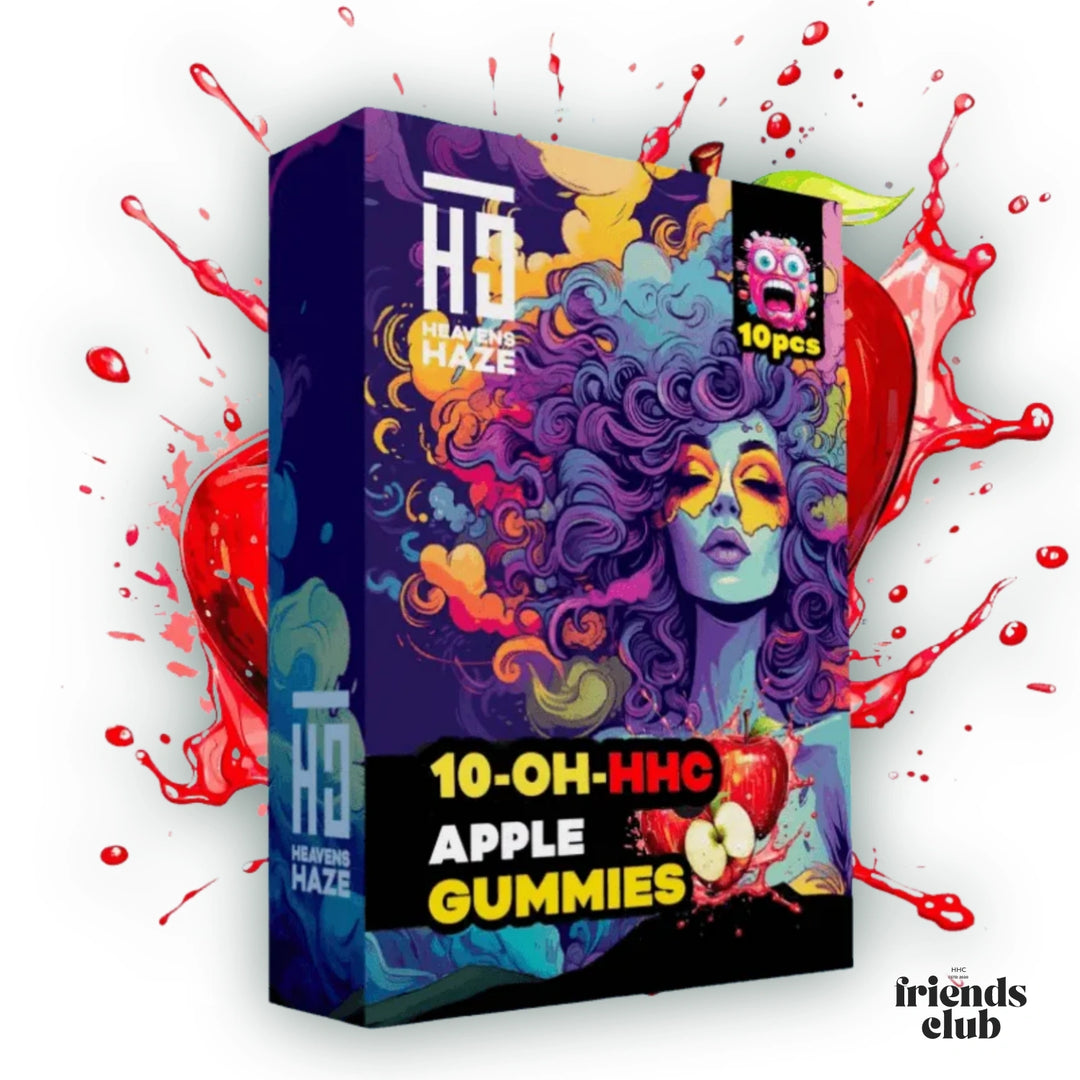 10-OH Gummies Apfel 10 Stück - hhcfriends