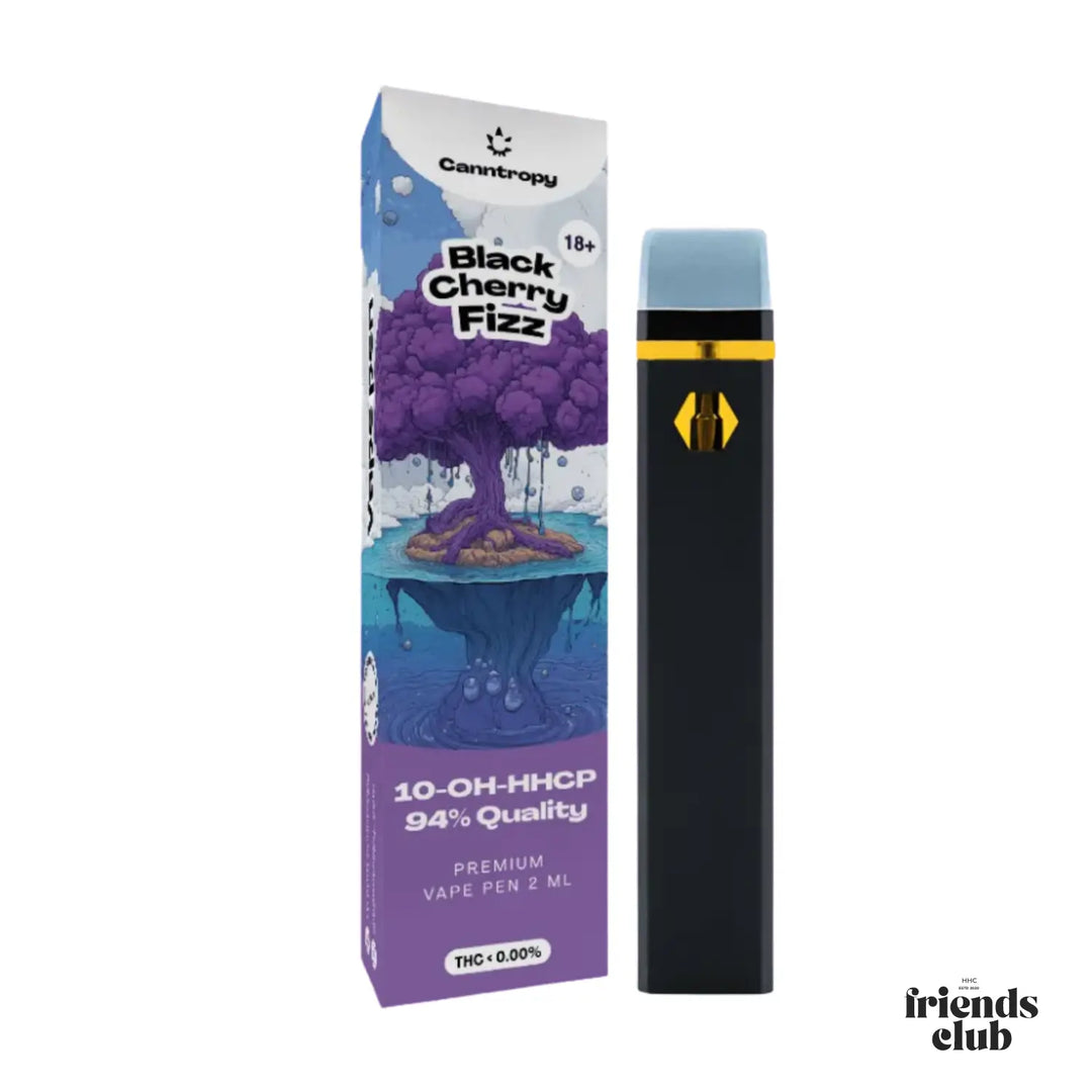 10-OH-P Vape  Black Cherry Fizz 94% 2ml - hhcfriends