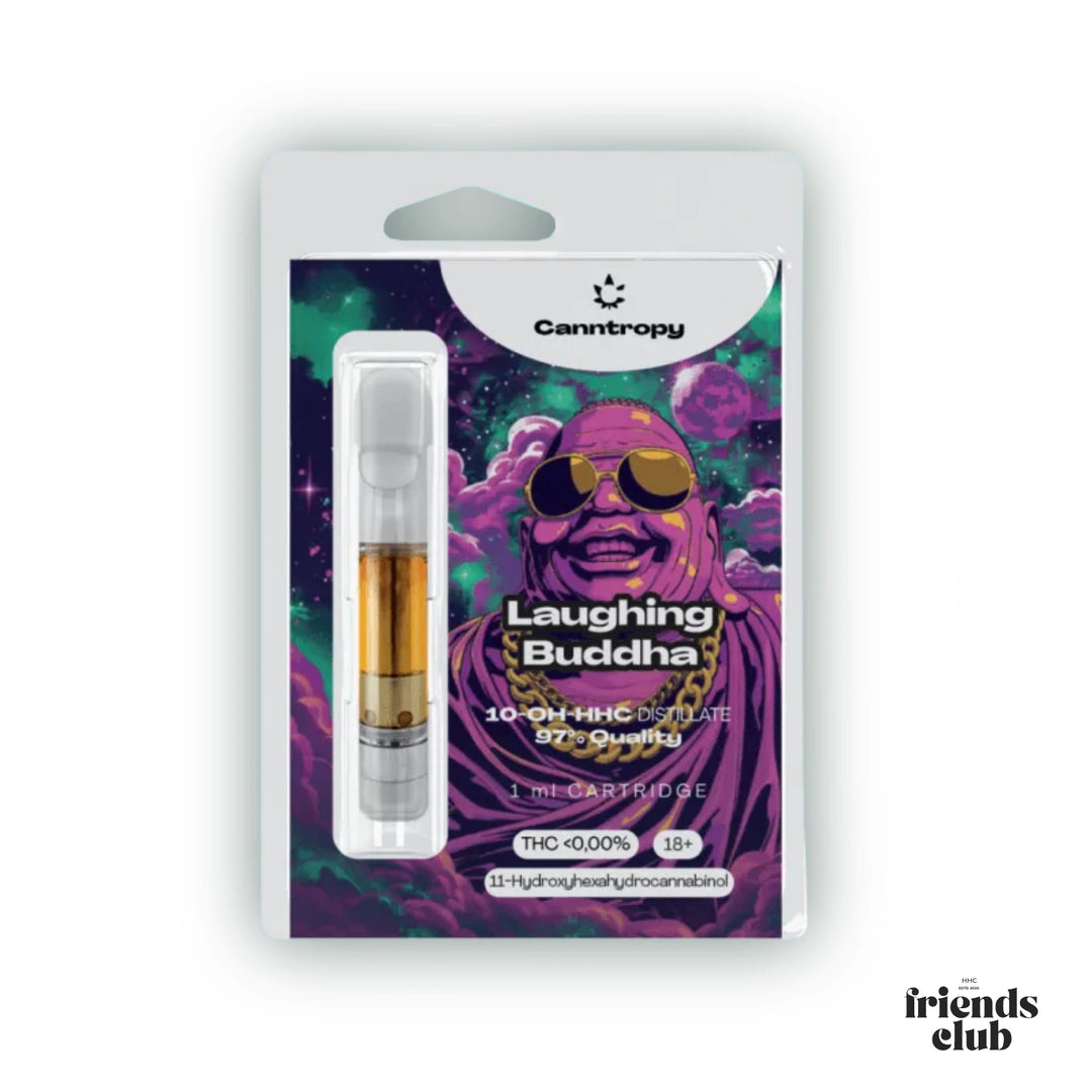 10 OH Kartusche Laughing Buddha 97% HHC 1ml kaufen - hhcfriends