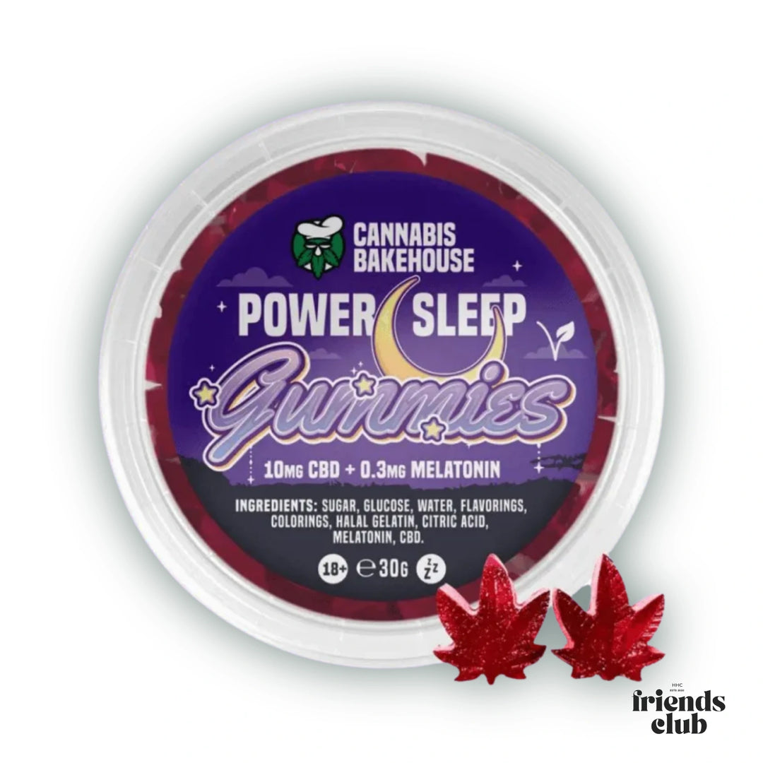 CBD Sleep Gummies Leaves BLACKCURRANT 30g - hhcfriends