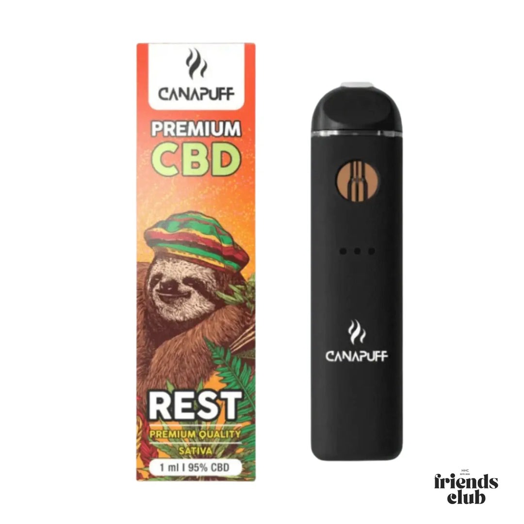 CBD Vape REST 95% 1ml - hhcfriends