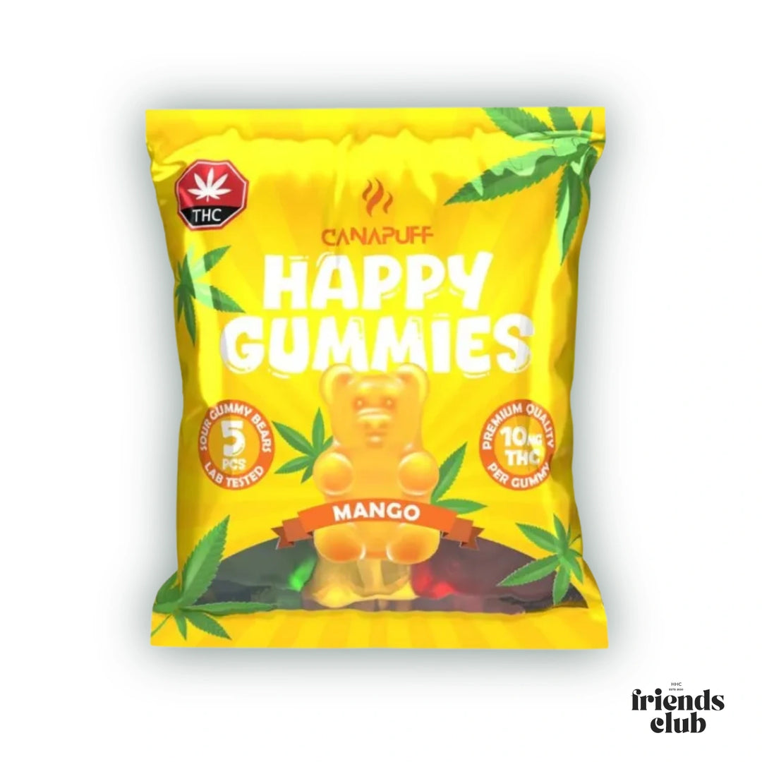 THC Gummies - Mango (5 Stück) - hhcfriends