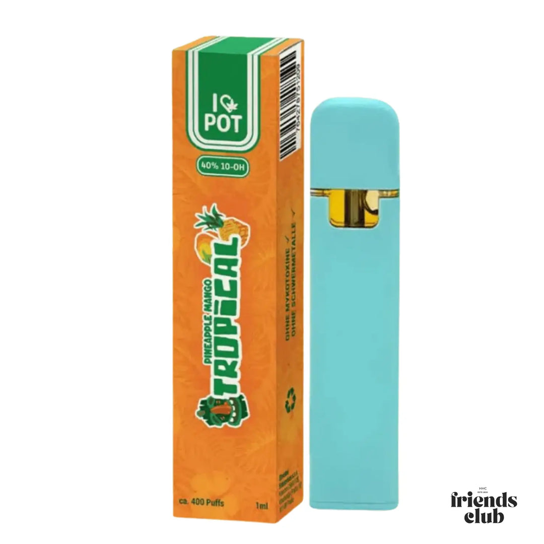 10-OH Vape Tropical 40% 1ml  I♥Pot - hhcfriends