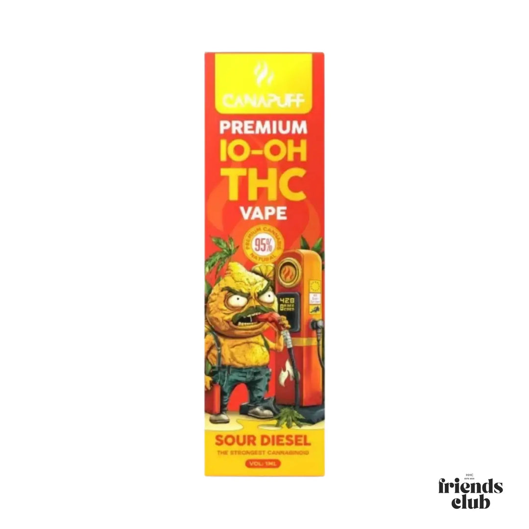 10-OH-T Vape Sour Diesel 95% 1ml - hhcfriends