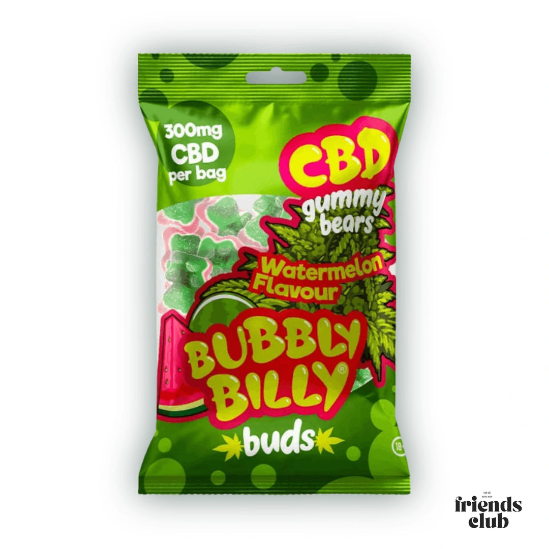 CBD Gummibärchen - Wassermelone 10 Stück 300mg - hhcfriends