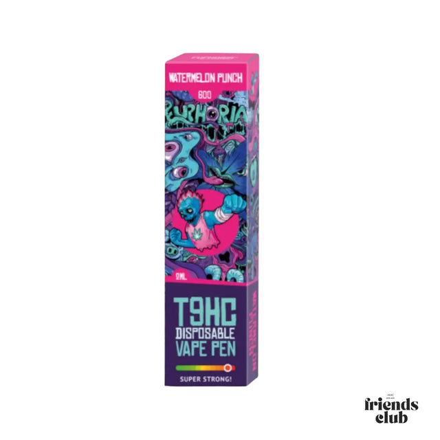 T9HC Einweg-Vape Pen – Watermelon Punch (2 ml) - hhcfriends