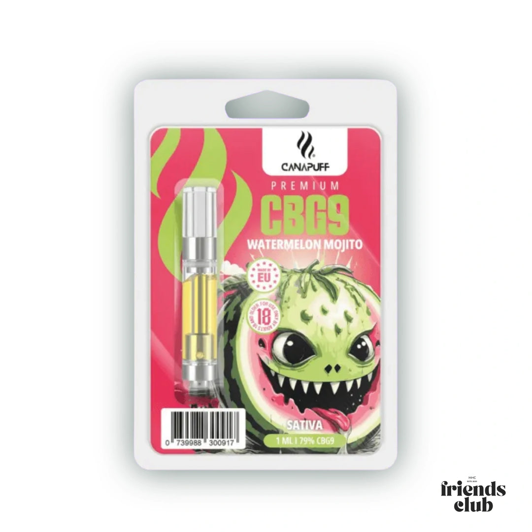 CBG9 Kartusche Watermelon Mojito 79% 1ml HHCFriends
