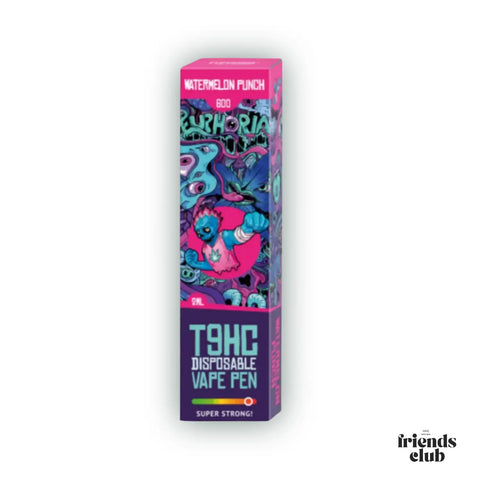 T9HC Einweg-Vape Pen – Watermelon Punch (2 ml)