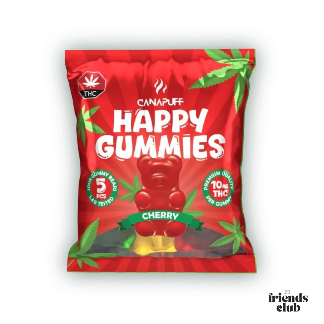THC Gummies - Cherry (5 Stück) - hhcfriends