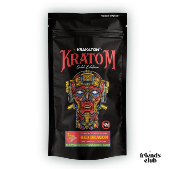 Kratom Powder Red Dragon - Gold Edition HHCFriends