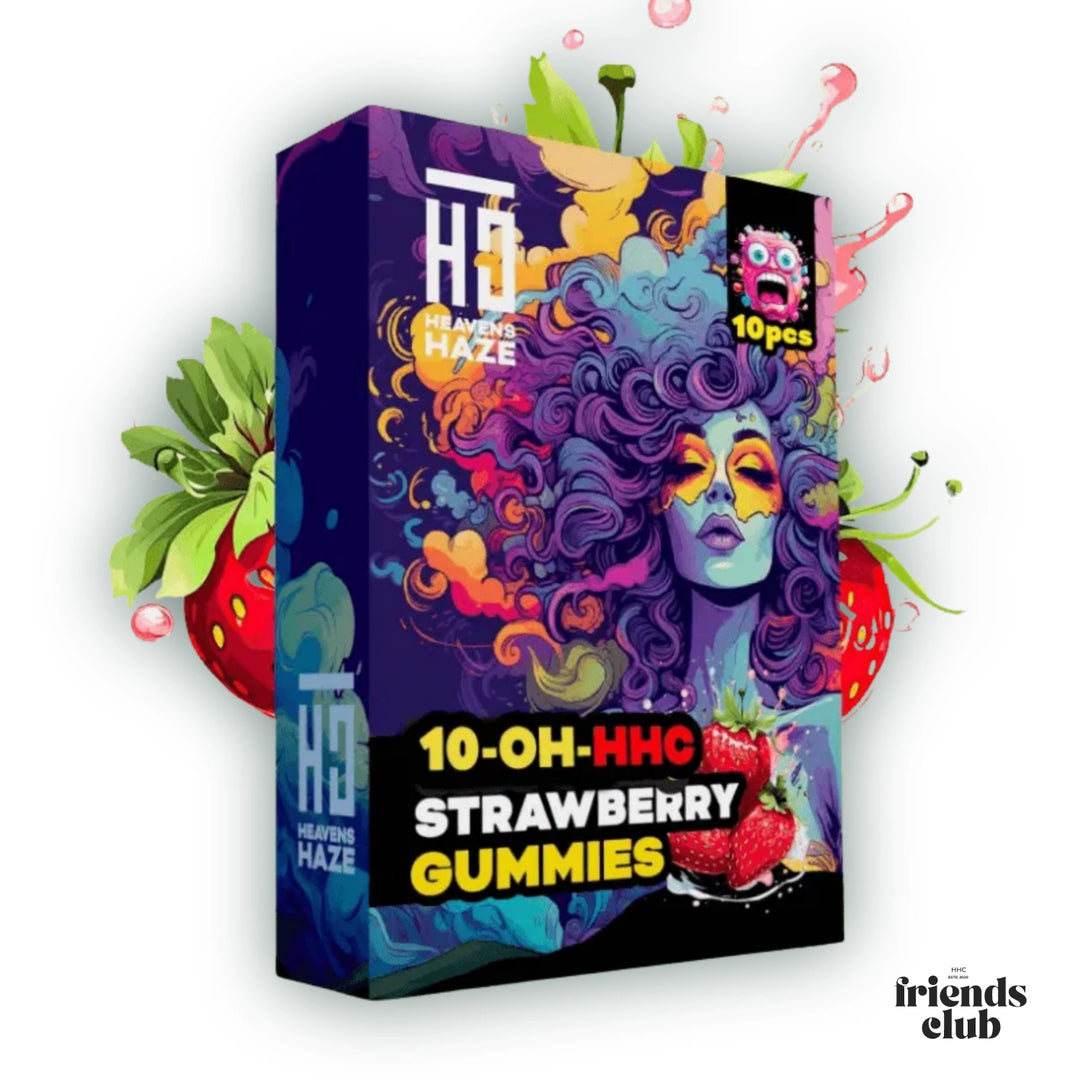 10-OH Gummies Erdbeere 10 Stück - hhcfriends