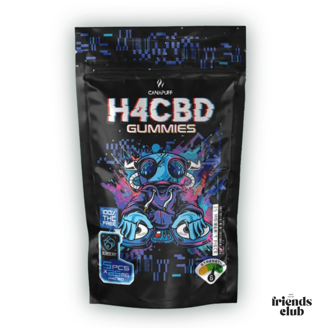 H4CBD Gummibärchen - Heidelbeere - hhcfriends
