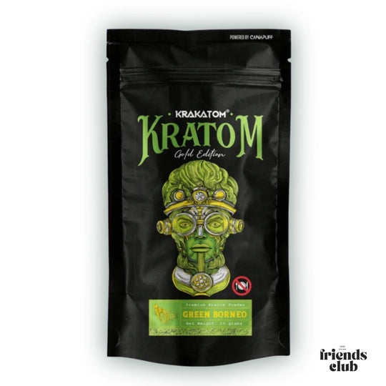 Kratom Green Borneo Gold Edition HHCFriends