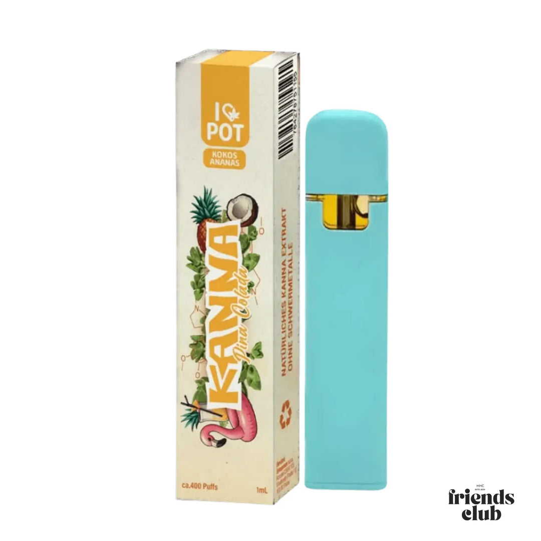 Kanna Vape Pina Colada 1ml - I♡POT - hhcfriends
