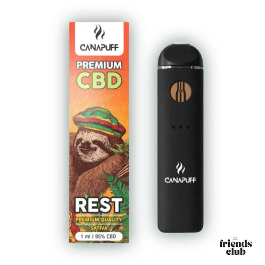 CBD Vape REST 95% 1ml HHCFriends