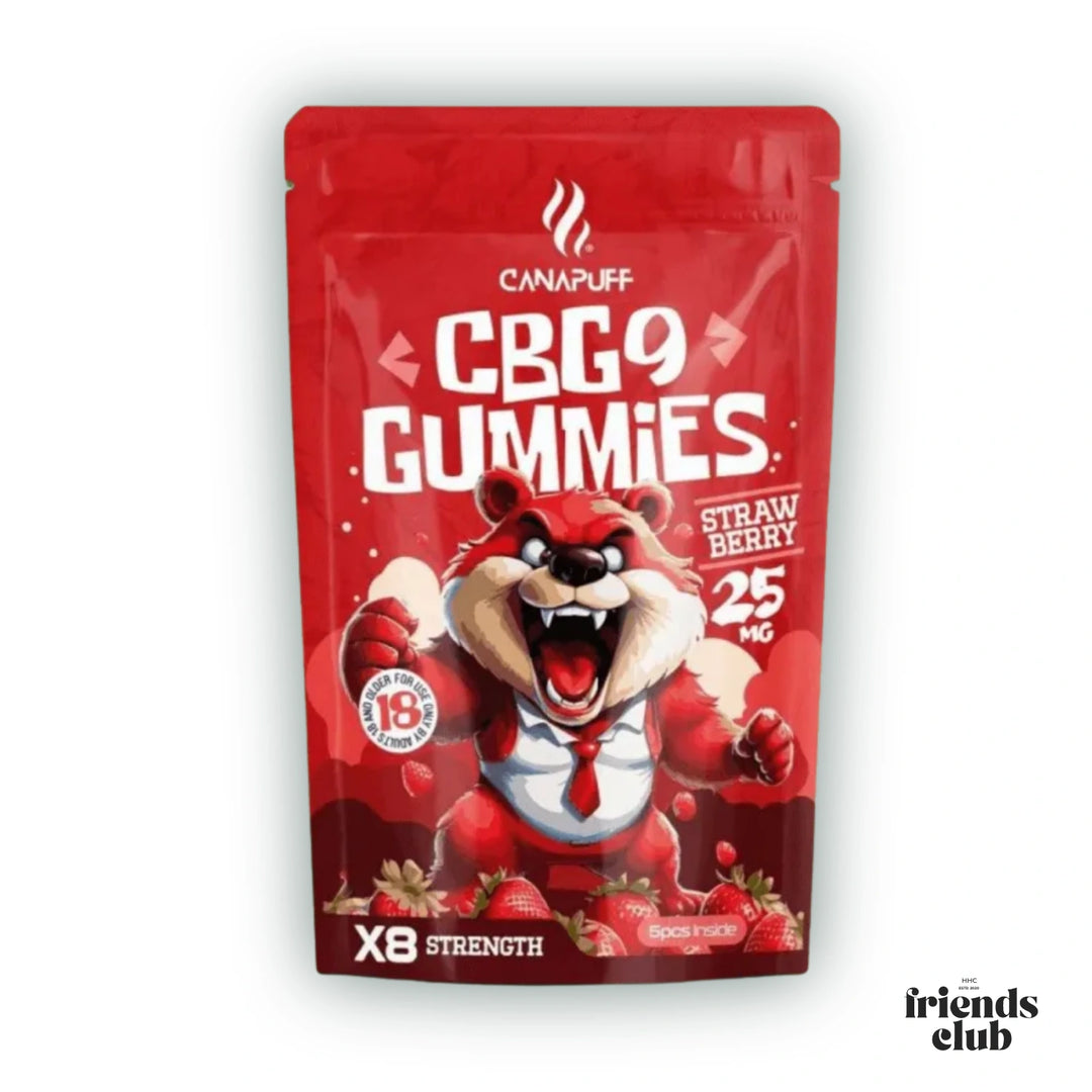 CBG9 Gummibärchen Strawberry 5Stück - hhcfriends