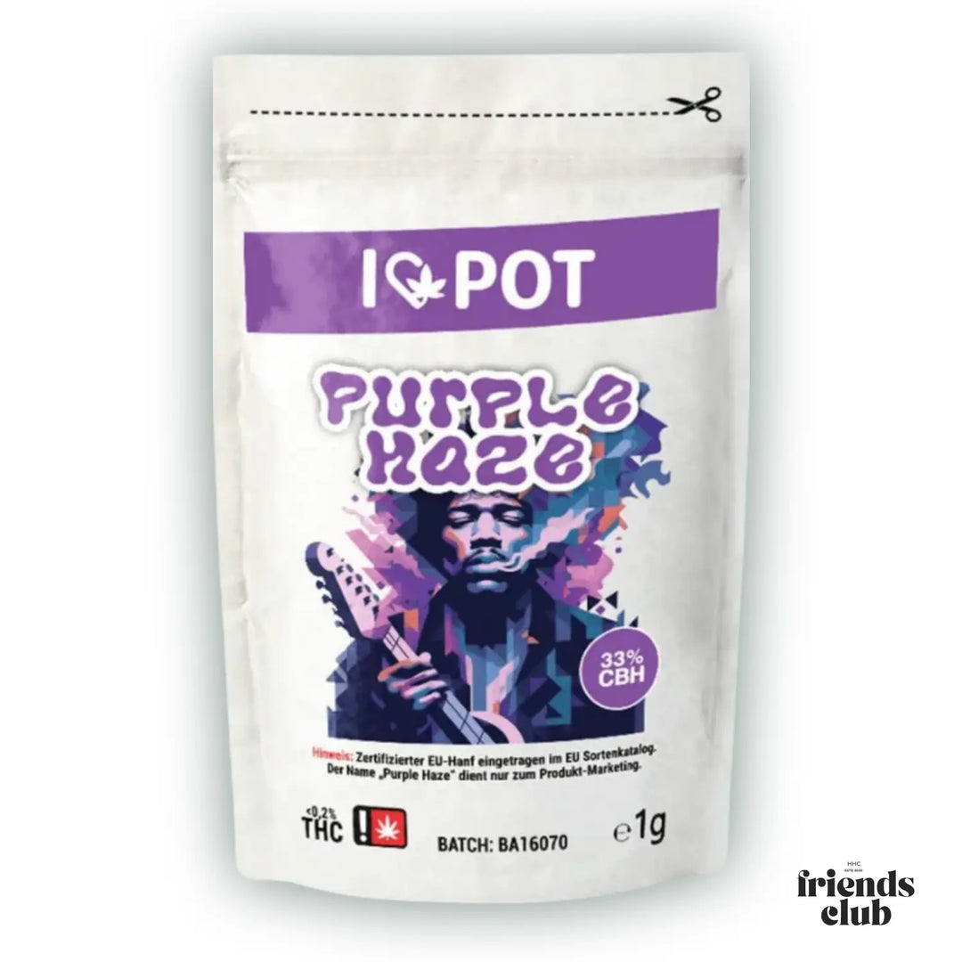 CBH Blüten Purple Haze 33% I♥Pot - hhcfriends
