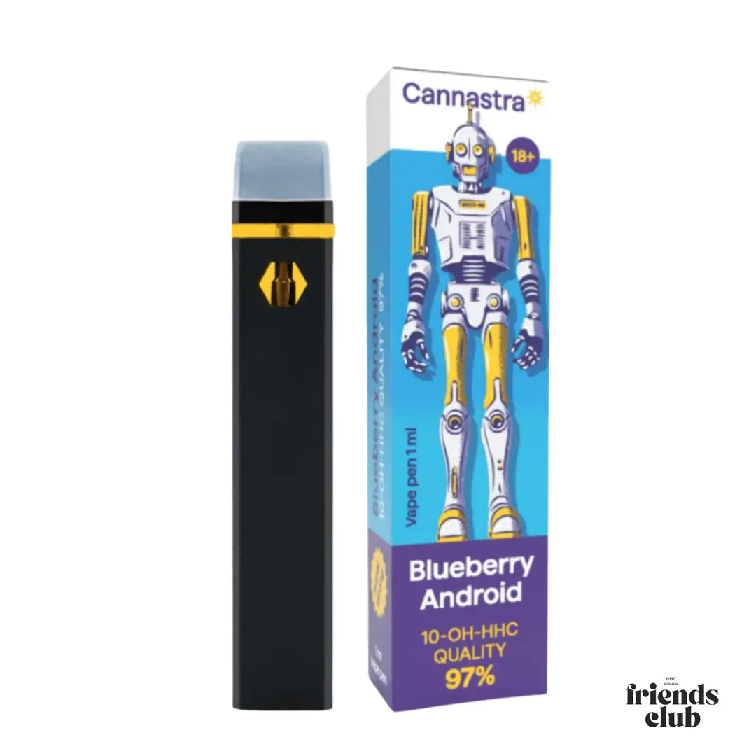10-OH Vape  Blueberry Android 97% 1ml - hhcfriends