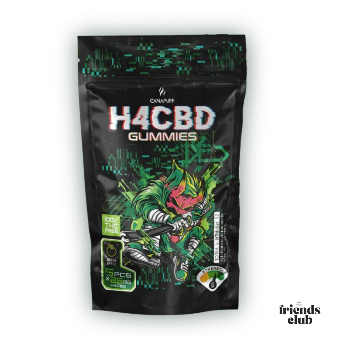 H4CBD Gummibärchen - Grüner Apfel - hhcfriends
