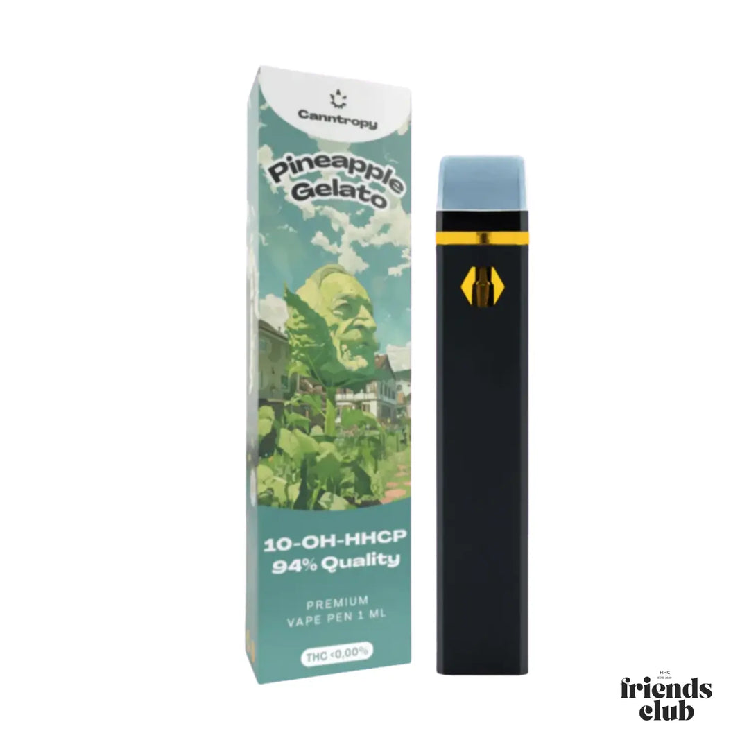 10-OH-P Vape Pen Pineapple Gelato 94% 1ml - hhcfriends