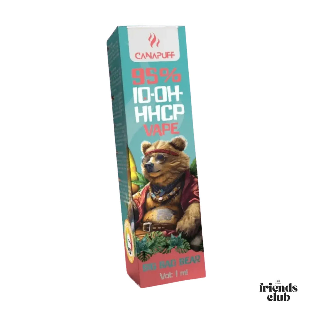 10-OH-P Vape Big Bad Bear 95% 1ml - hhcfriends