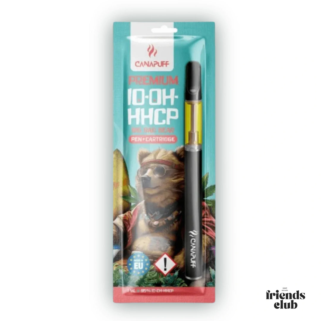10-OH-P Pen+Cartridge Big Bad Bear 95% 1ml - hhcfriends