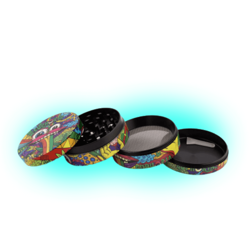 Euphoria Metal Grinders Vibrant 63 mm 4teilig