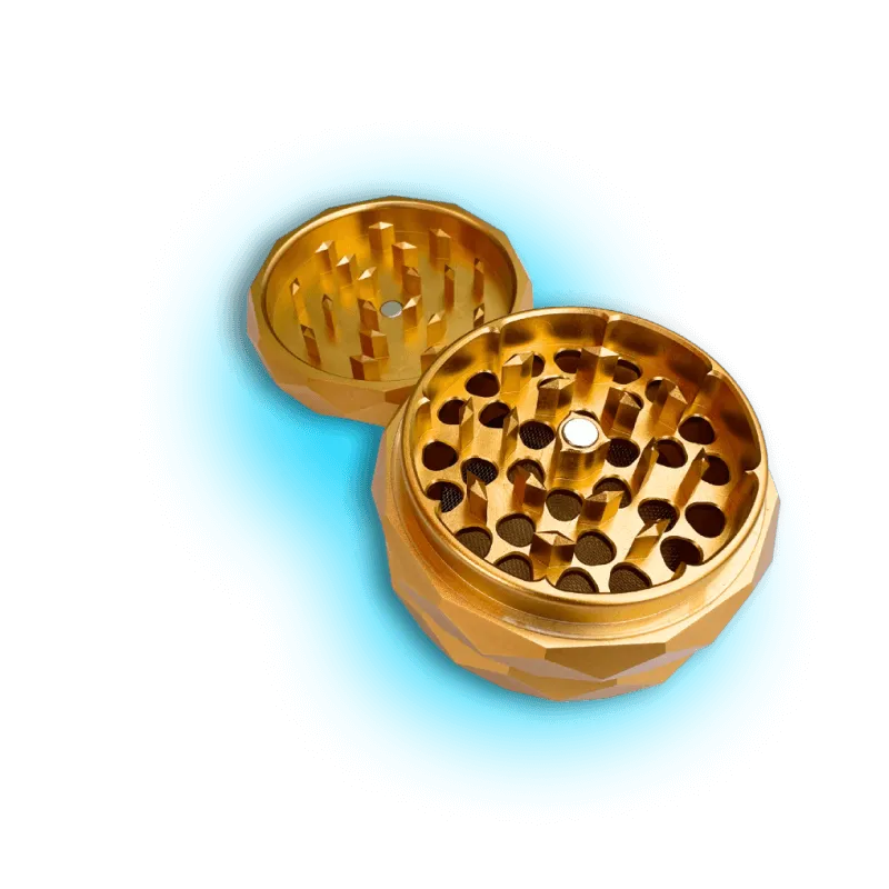 Pyramid Grinder (für HHC Blüten) - 4-teilig - Ø63mm
