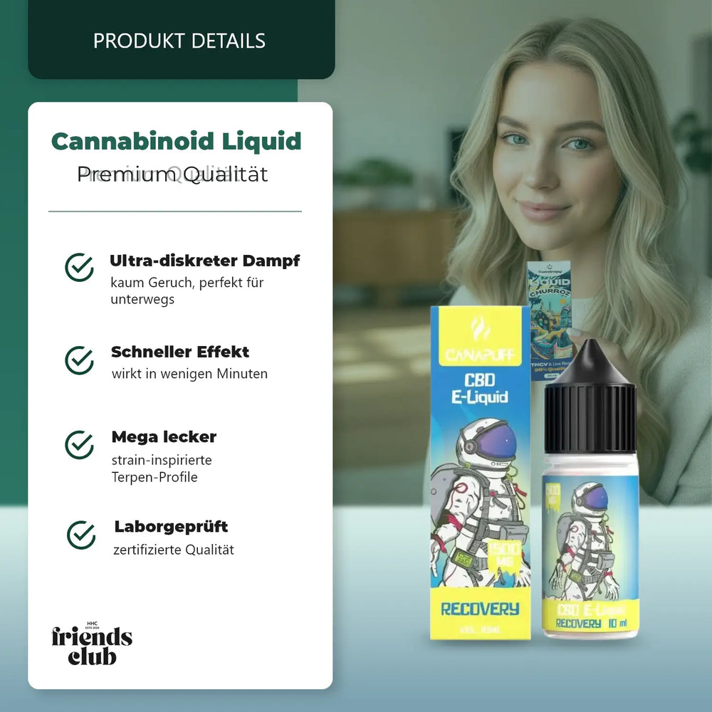 CBD Liquid Recovery 10ml