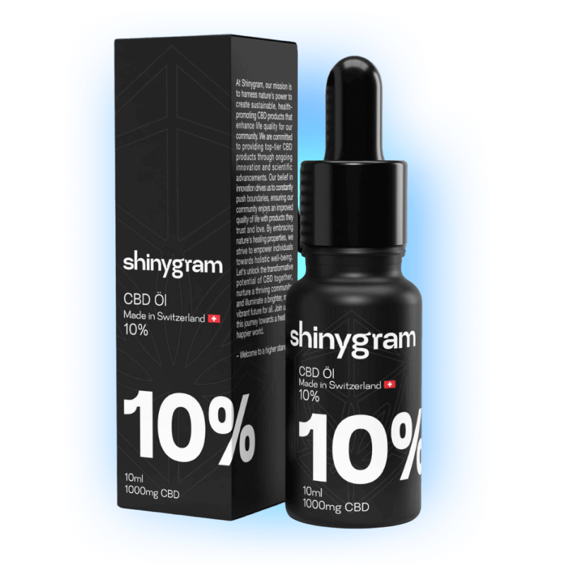 10% CBD Öl mit Cannabidiol