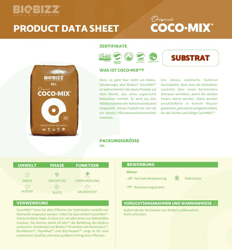 Bio Bizz Coco Mix 50L